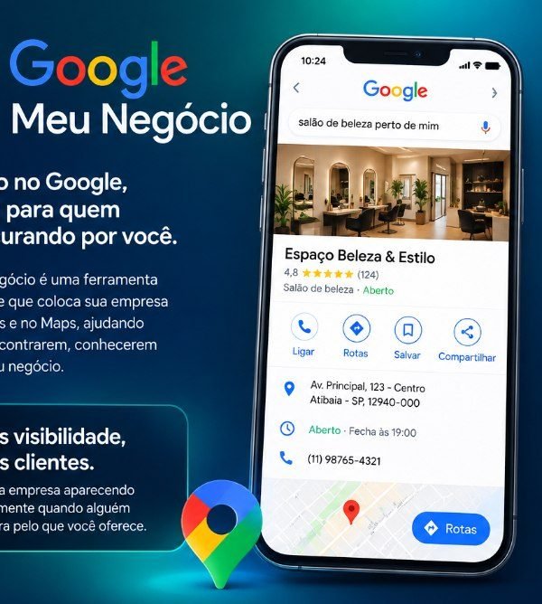Resultado de busca no Google Meu Negócio — projeto DigFusion
